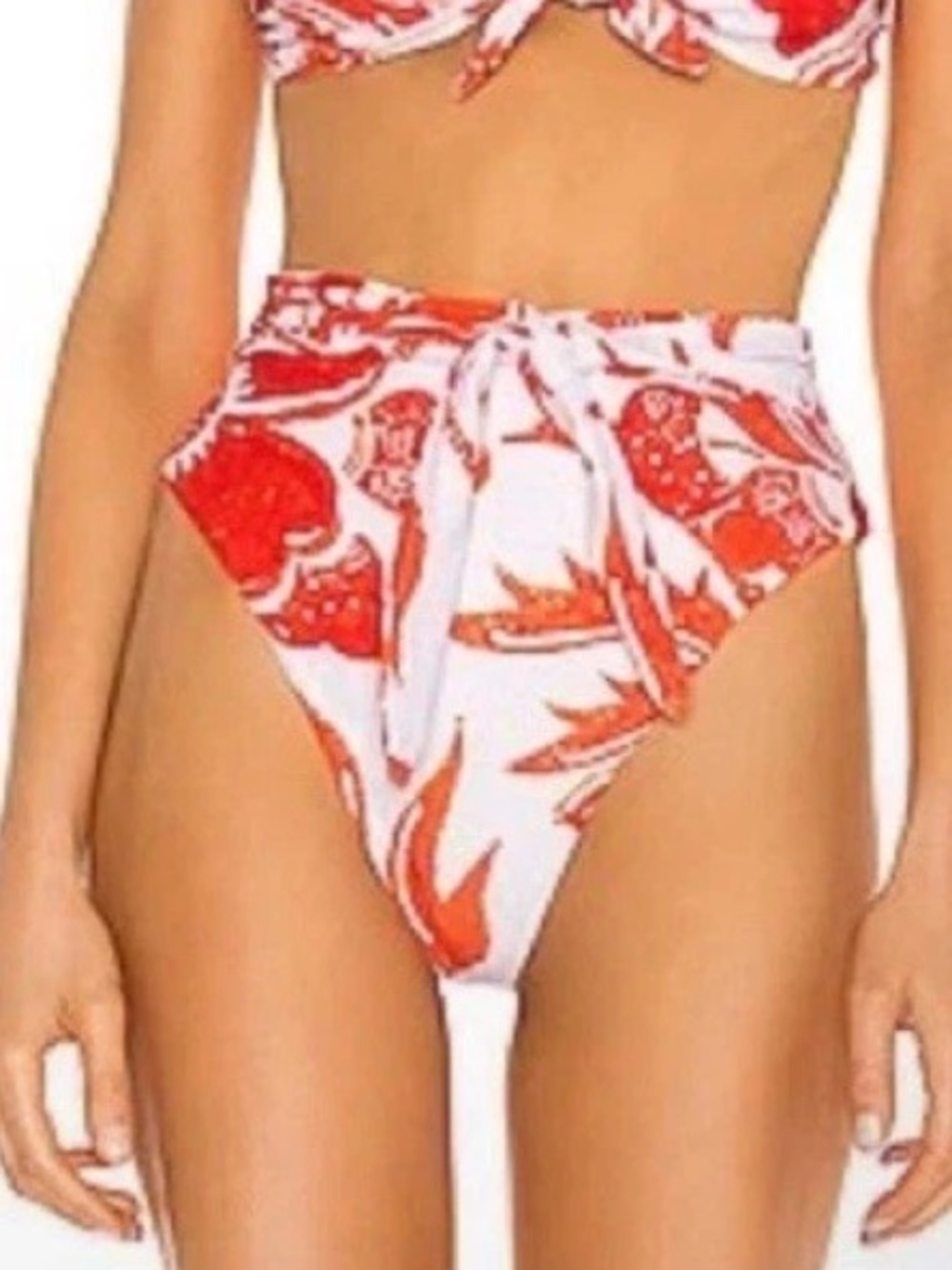 Mara Hoffman Goldie Bikini Bottoms Size Large NWT